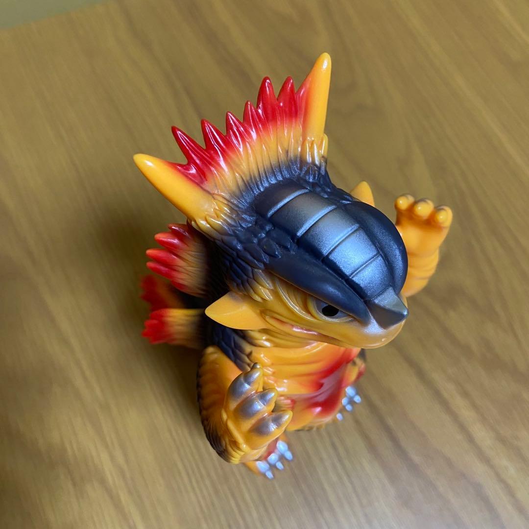 なかよしの怪獣シリーズ 爆風怪獣 バンガル パチ怪獣 ソフビ 5412