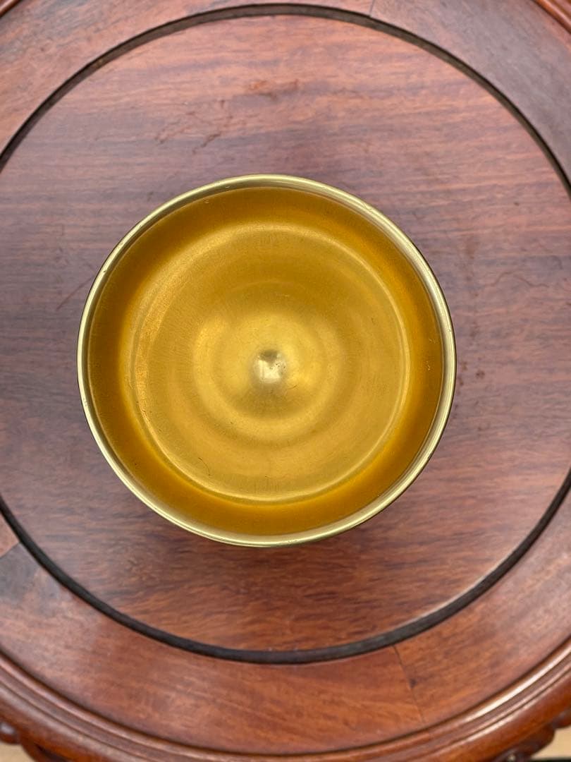 其泉作 極錦金彩古伊万里 日肥 其泉作 昭和年製 ペアワインカップ 箱