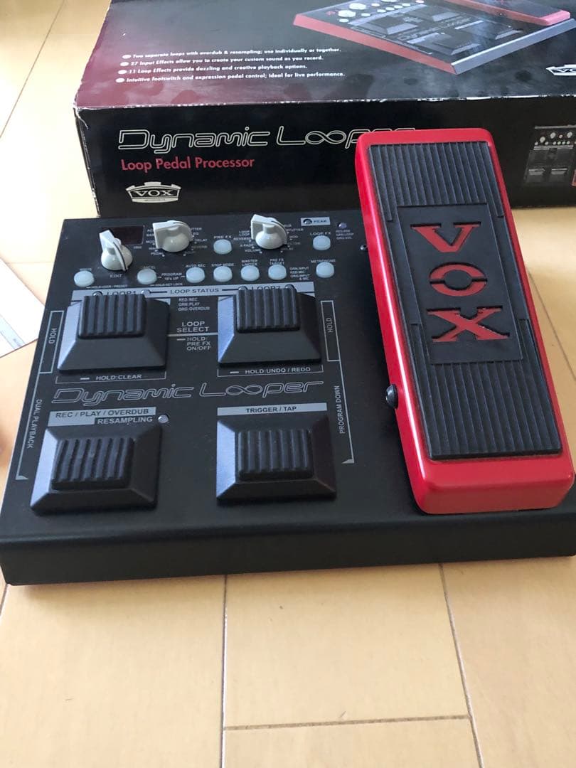 VOX DYNAMIC LOOPER エフェクター 箱、説明書付き 室内使用のみ