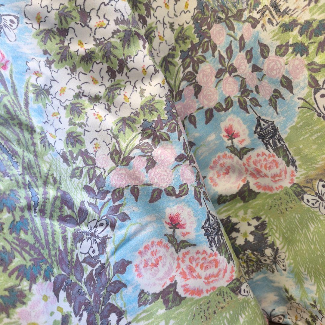 SEVEN TEN 花柄フレアスカート 多色