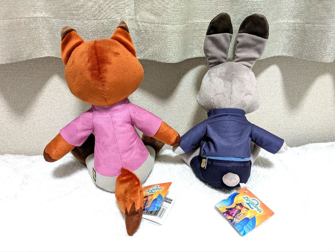 【り】ズートピア2 ぬいぐるみ マスコット 寝そべり 18点セット