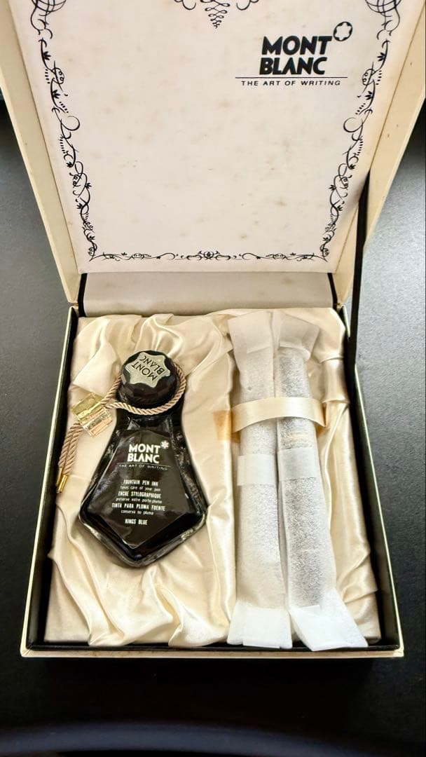 1970-80年代◇未使用／モンブラン#146➕シャープペン➕ボトルインク