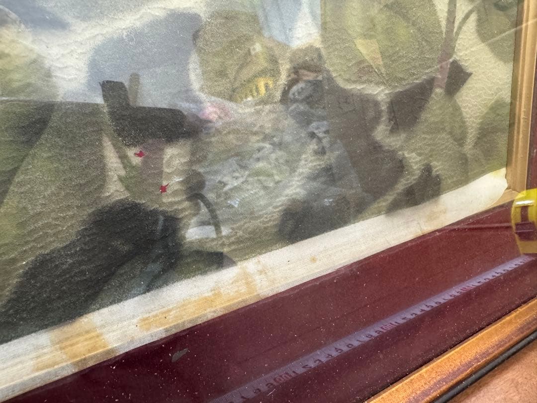 豊生作　薔薇の花　日本画