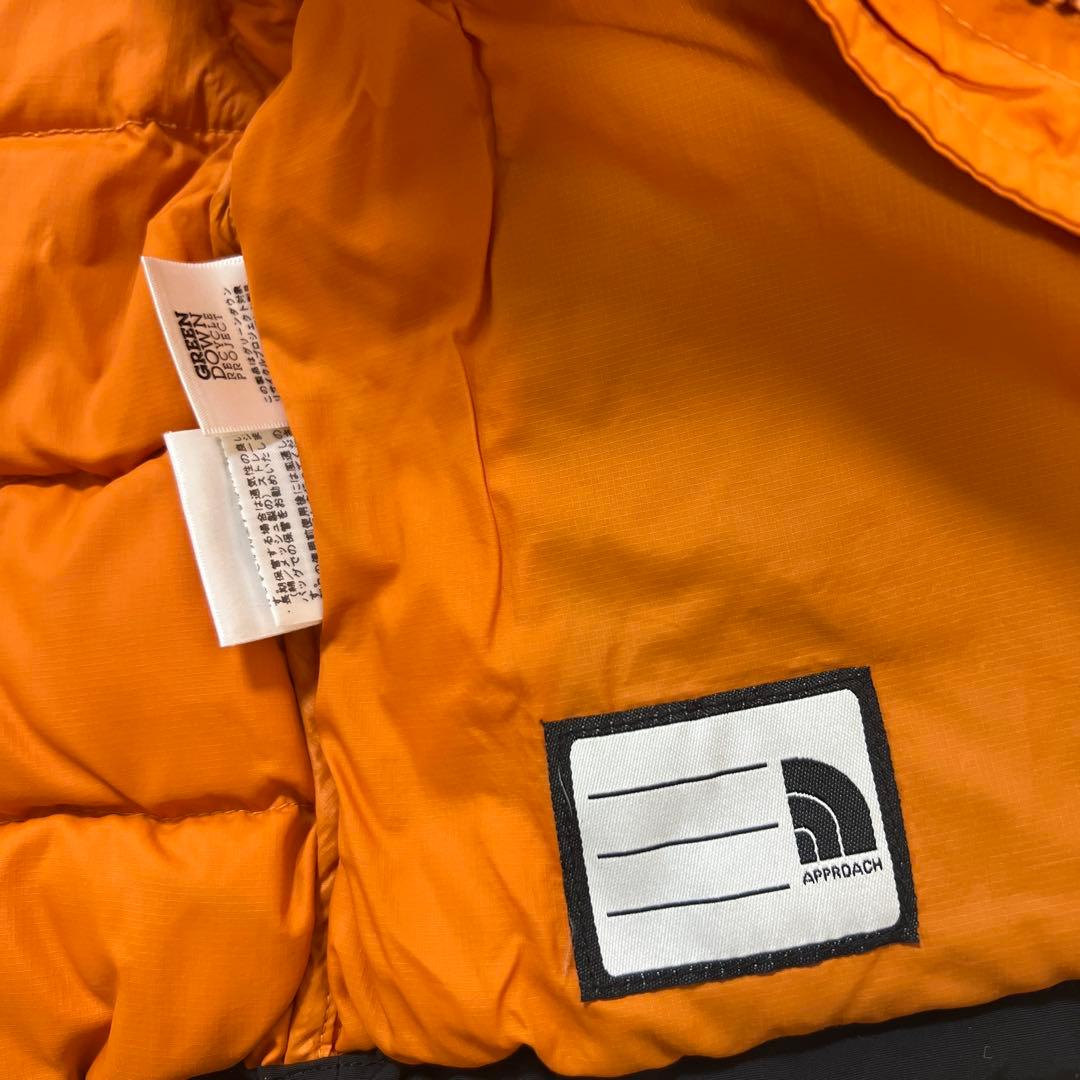 ノースフェイス アコンカグア ダウンジャケット　80 オレンジ　ベビー　キッズ