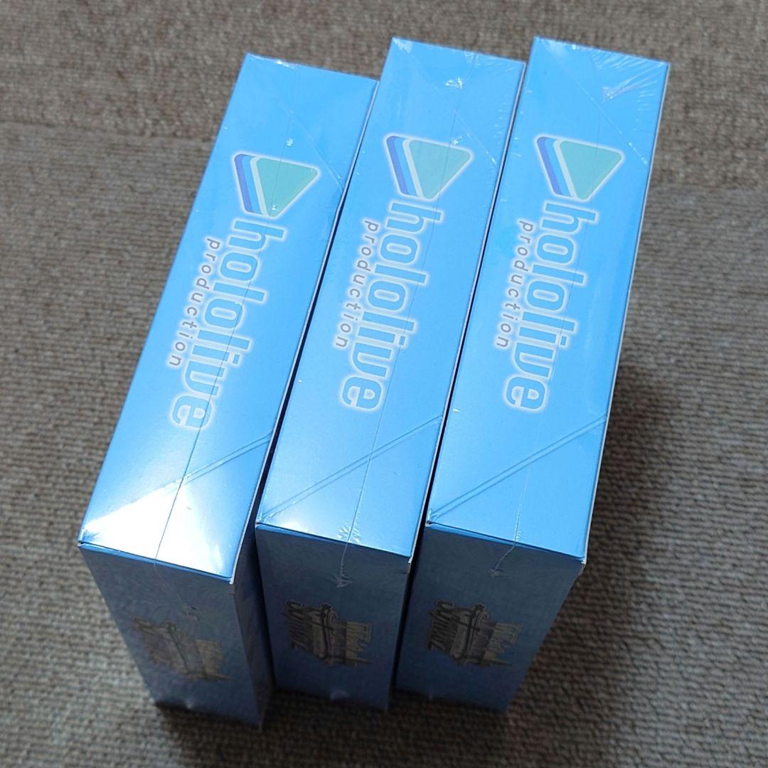 ヴァイスシュヴァルツ ホロライブプロダクション シュリンク付き 3BOX