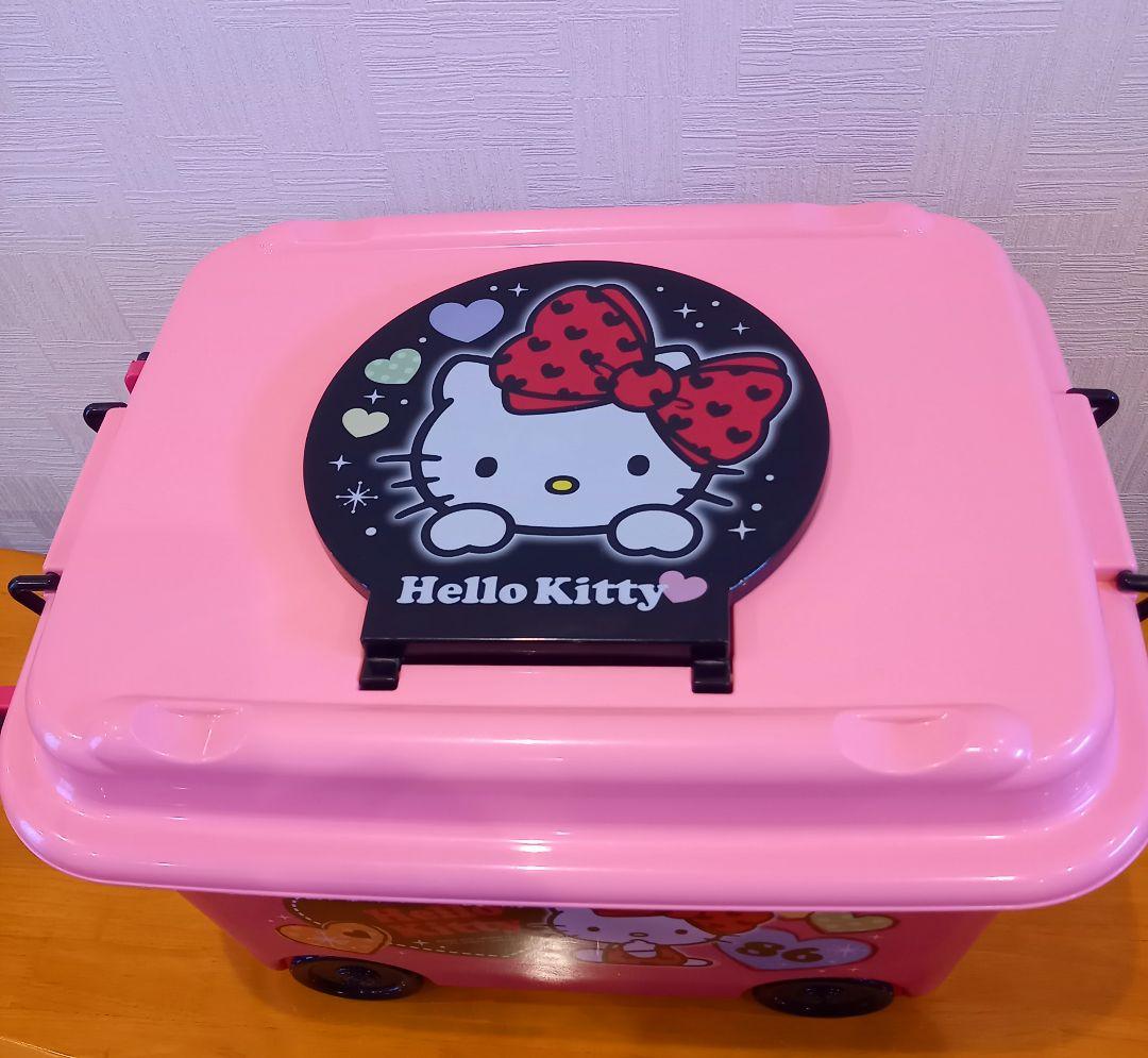 ハローキティ 収納ボックス おもちゃ箱 キャスター付き サンリオ 希少