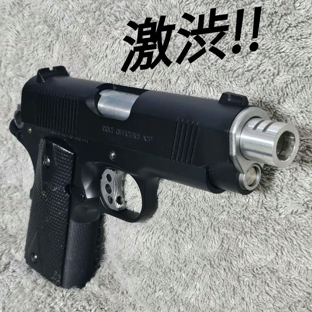 稀少☆ WA Ver.3純正HWガスブロ コルト オフィサーズ キングスカスタム