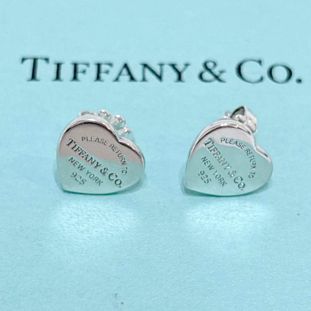 極美品】TIFFANY ＆ Co. ティファニー リターントゥハート ピアス