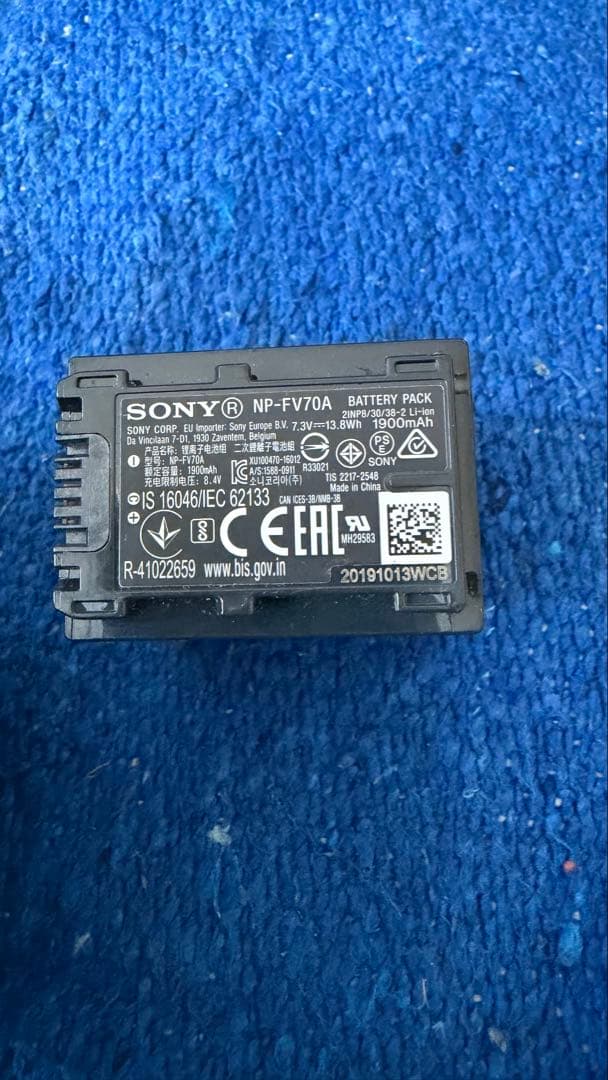 SONY ソニー　FDR-AX40 4Kビデオカメラ