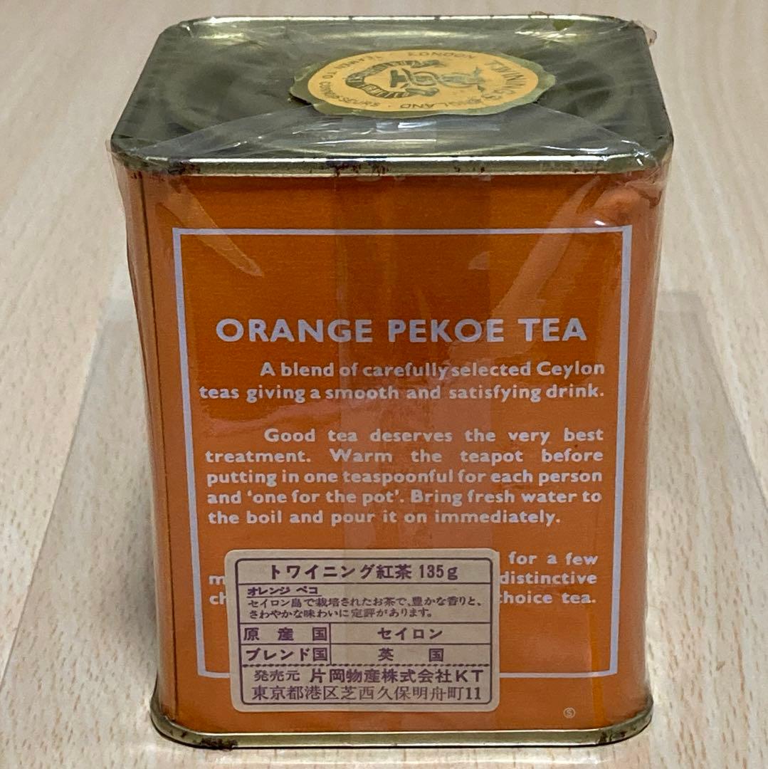 TWININGS 未開封 昭和レトロ紅茶缶/トワイニング オレンジペコ - メルカリ