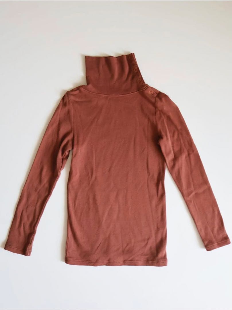 soor ploom Long Sleeve Snap Turtleneck