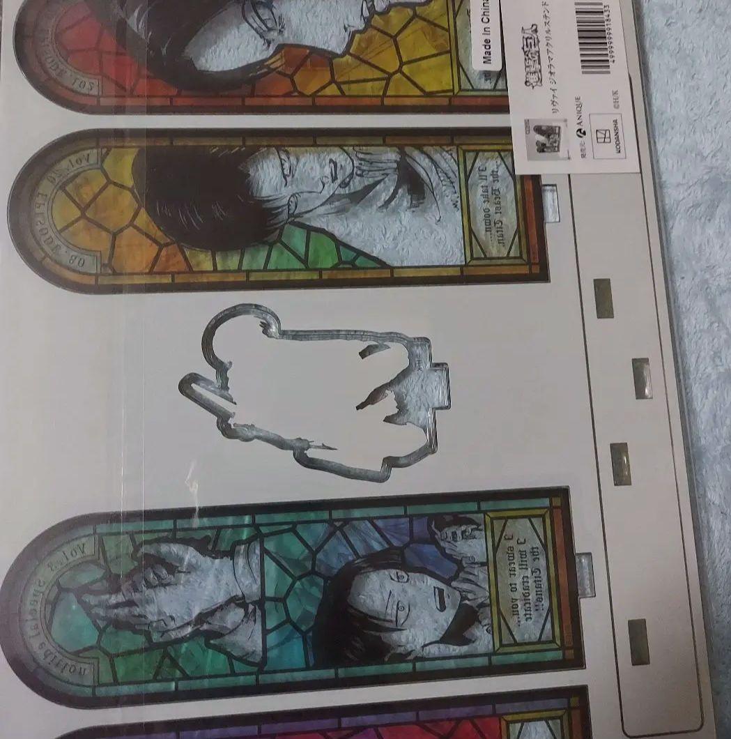 進撃の巨人　オンライン展覧会　アクリルジオラマ　リヴァイ　アニーク