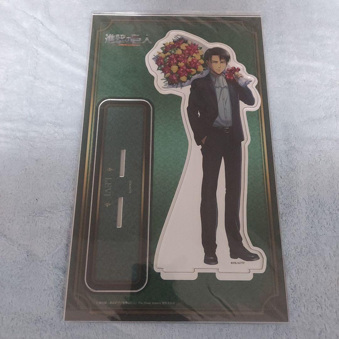 進撃の巨人　オンライン展覧会　アクリルジオラマ　リヴァイ　アニーク