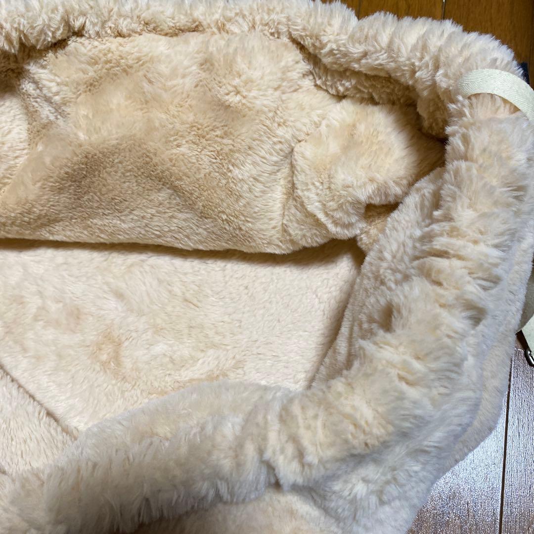 ルイスドッグ フェイクファー キャリーバッグ