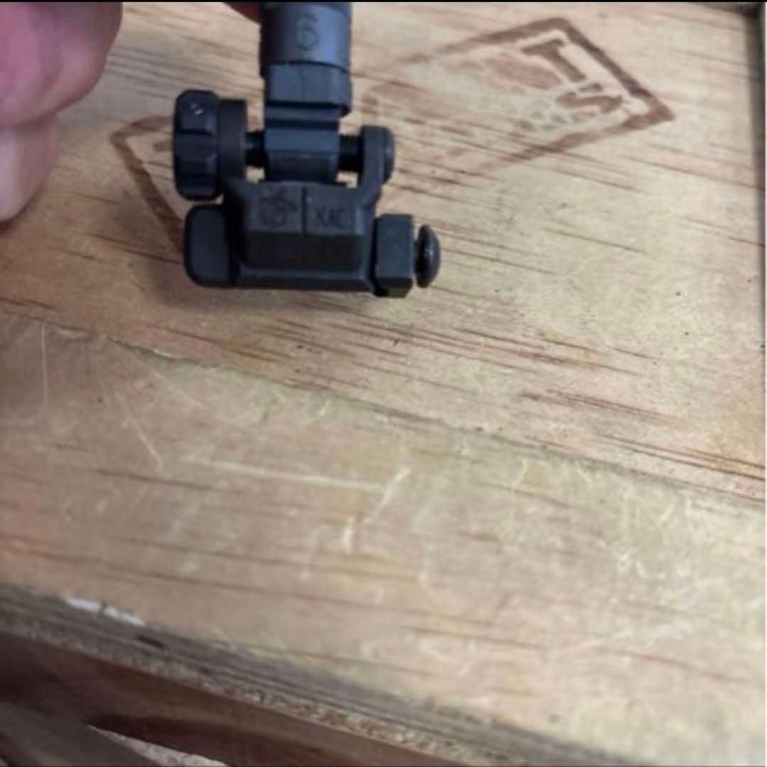 未使用品　米軍　実物　KNIGHTS REAR SIGHT 600 METER①