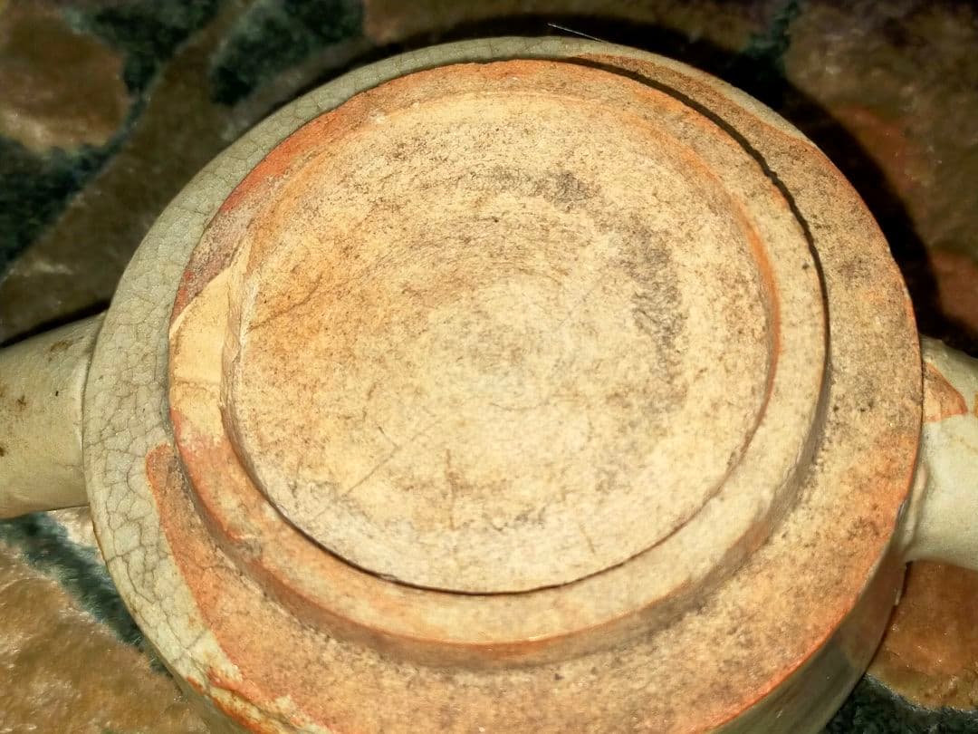 ♥御深井♥　急須　♥両口♥　発掘品　骨董　古玩