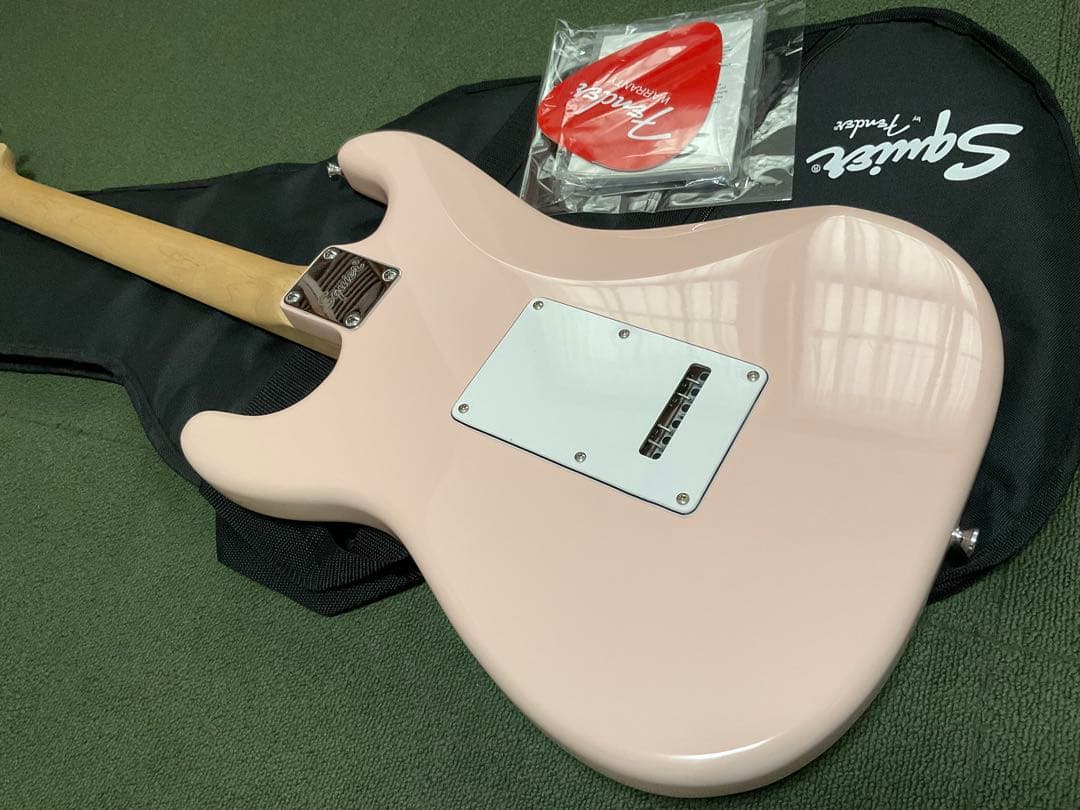 最終値下げ　Squire スクワイア　ストラト　ビンテージピンク　Fender