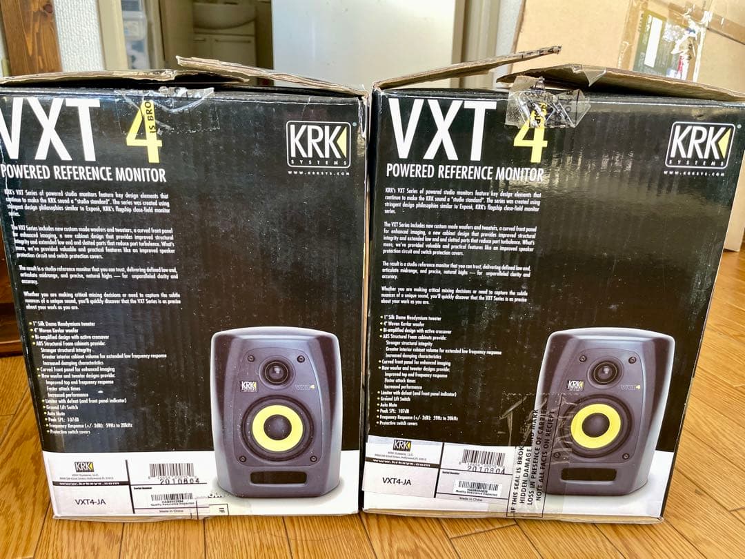 KRK VXT4 パワードモニタースピーカー　2/2