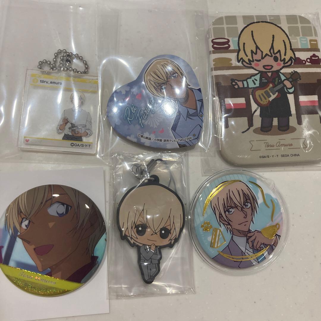 名探偵コナン 安室透 缶バッチ - メルカリ