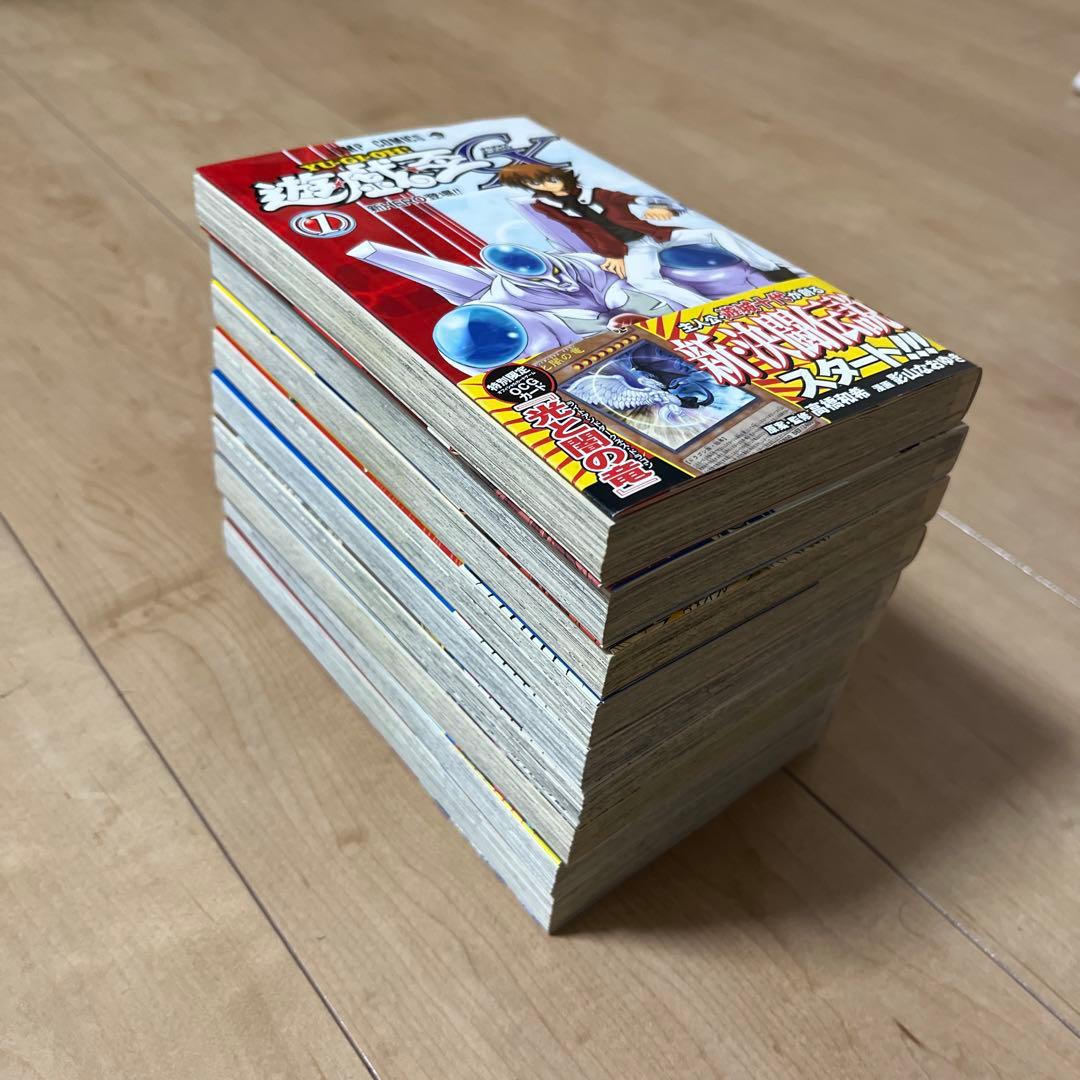 遊戯王 GX 1～9巻 全巻初版 ジャンパラ 帯付き 全巻OCGカード付き