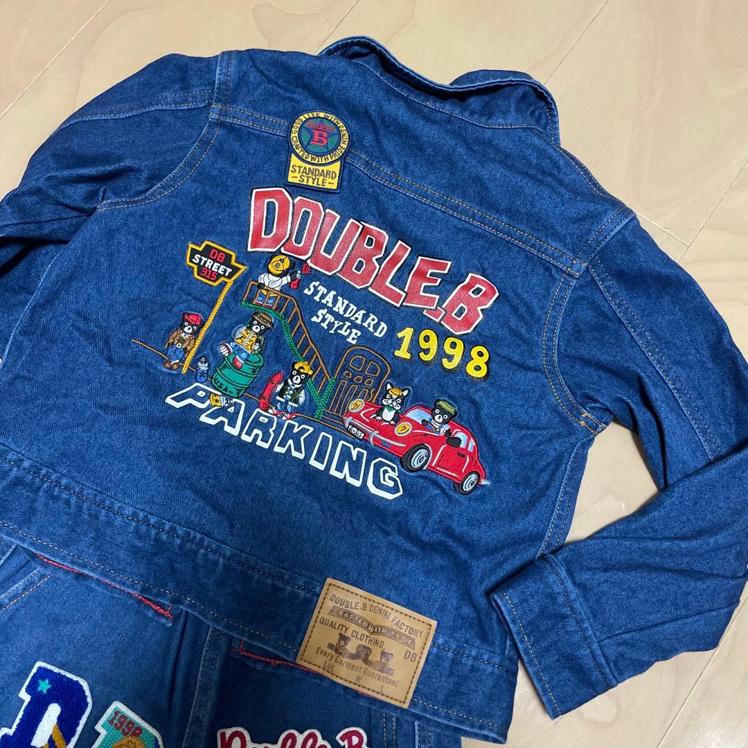 DOUBLE B デニム ジャケット パンツ セット 110の通販はau PAY