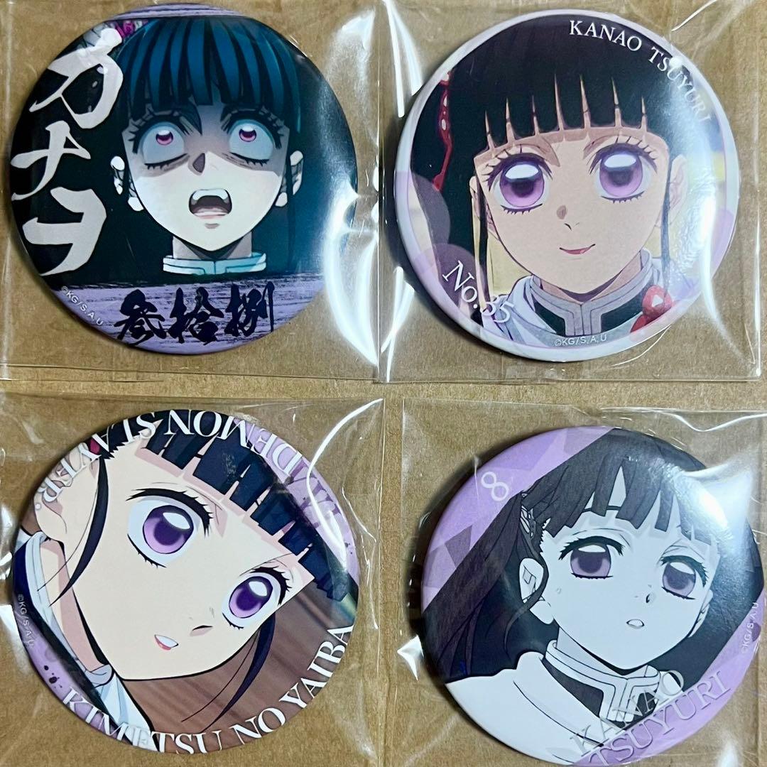 鬼滅の刃 隊士百景 栗花落カナヲ エモーショナル缶バッジ No.35 38 08