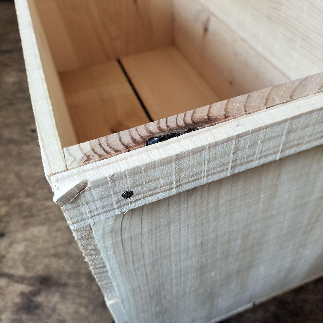 《訳アリ持ち手有りんご箱》6箱セット★収納 本棚 キャンプ 木箱 インテリア