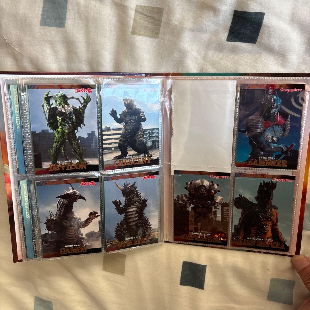 ウルトラ兄弟カードファイルとカード62枚セット　※要商品説明確認