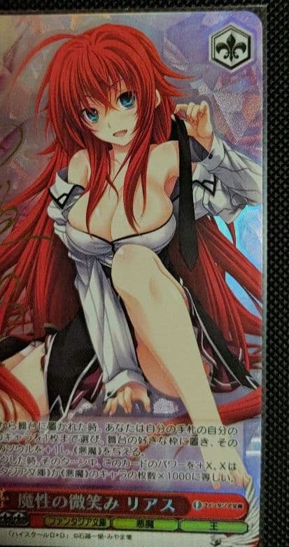 魔性の微笑み リアス FBR 金 サイン