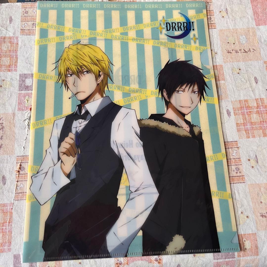 デュラララ 折原臨也 平和島静雄 A4クリアファイル 2枚 - メルカリ