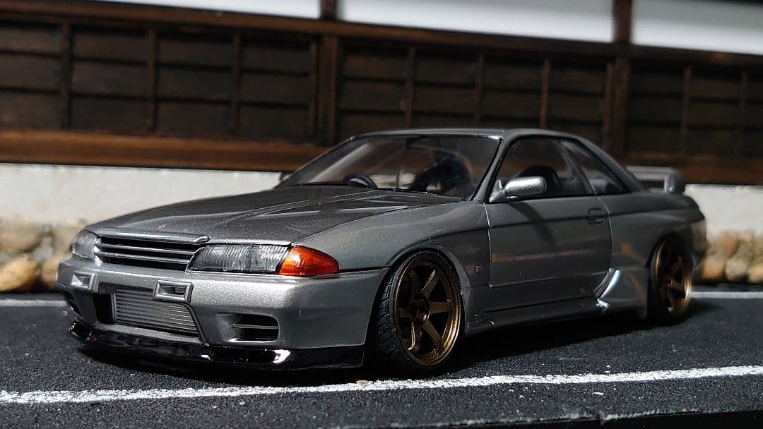 1/24 タミヤ スカイライン R32 GT-R 完成品