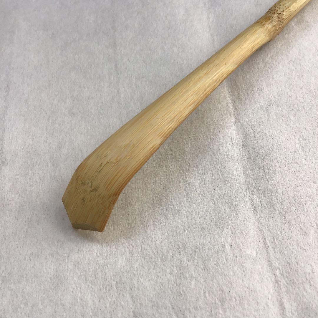 茶杓葆光斎削三十内茶杓銘白雨ト云妙玄斎書付共筒共箱S60CS