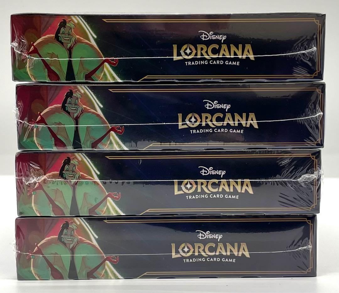 【シュリンク付き】ディズニーロルカナカードゲーム　物語の始まり 4BOX