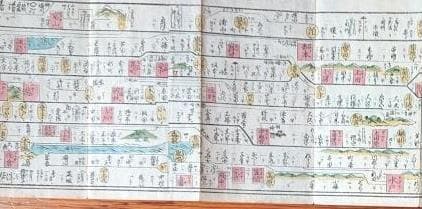 21 増補新刻 大日本海陸行程図鑑 大 図鑑