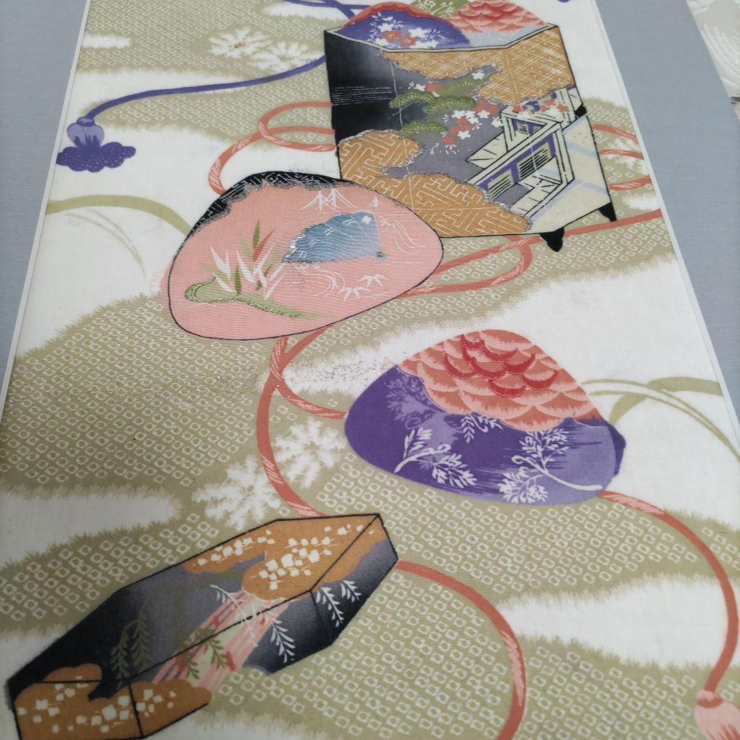 日本画 額と帯地 古布 - WWW.AQUAVENUS.JP