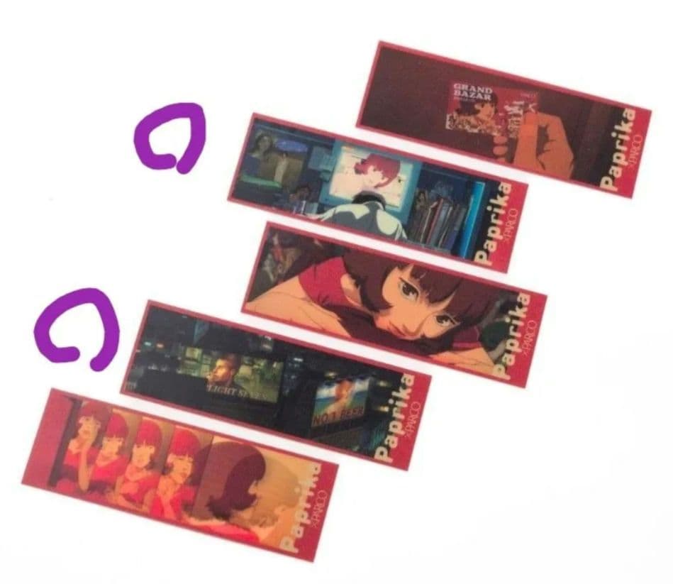 パプリカ オリジナルブックマーカー しおり PARCOノベルティ千葉敦子 2