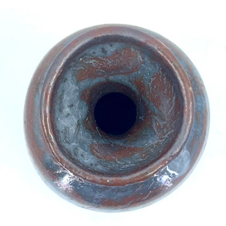 笠原窯 水野露堂/二郎造 鼠志野とっくり