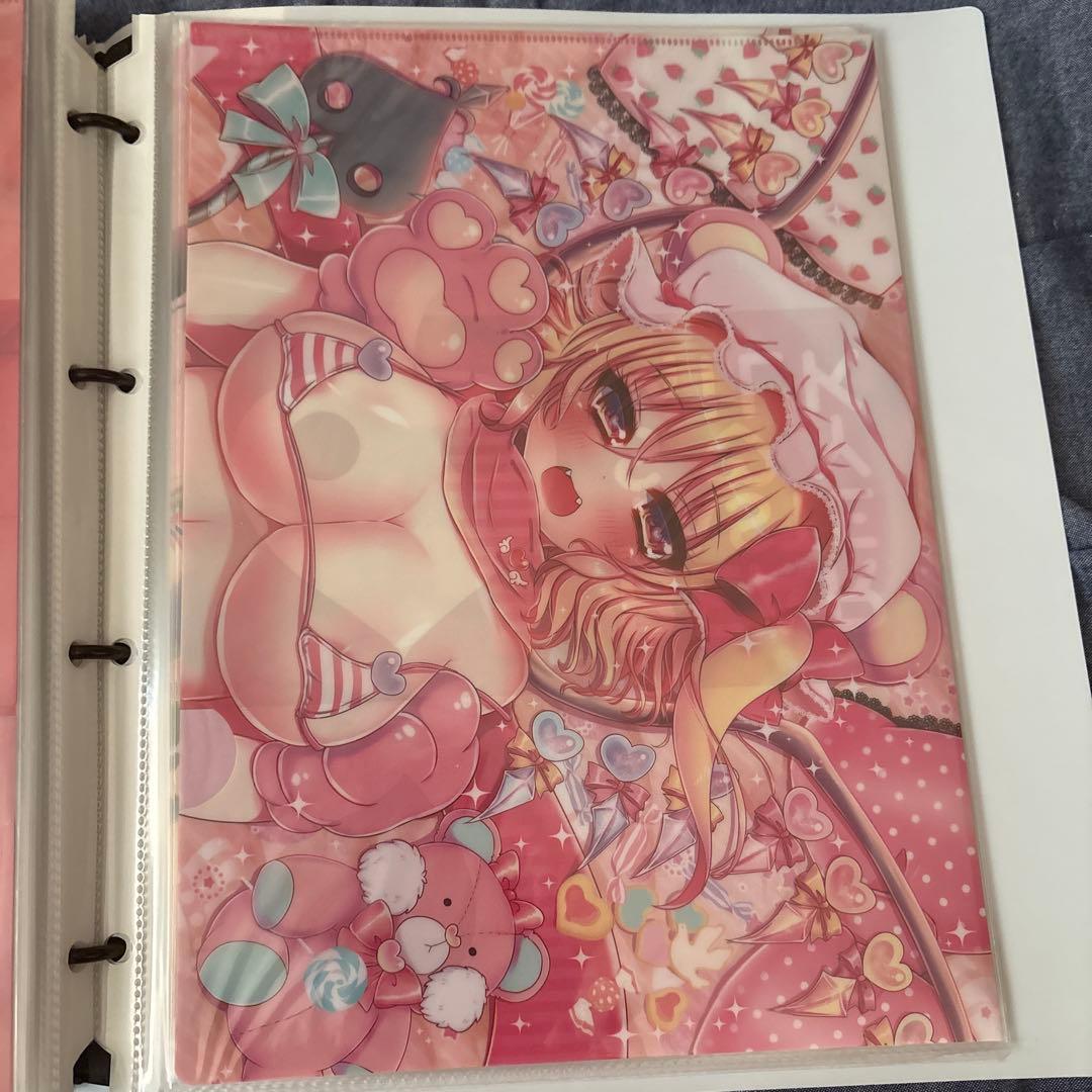 東方project フランドール　水着　美少女　クリアファイル　VY5 東方project フランドール 水着 美少女 クリアファイル VY5 東方