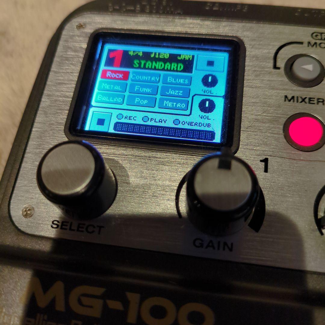 NUX MG-100 マルチエフェクター　美品