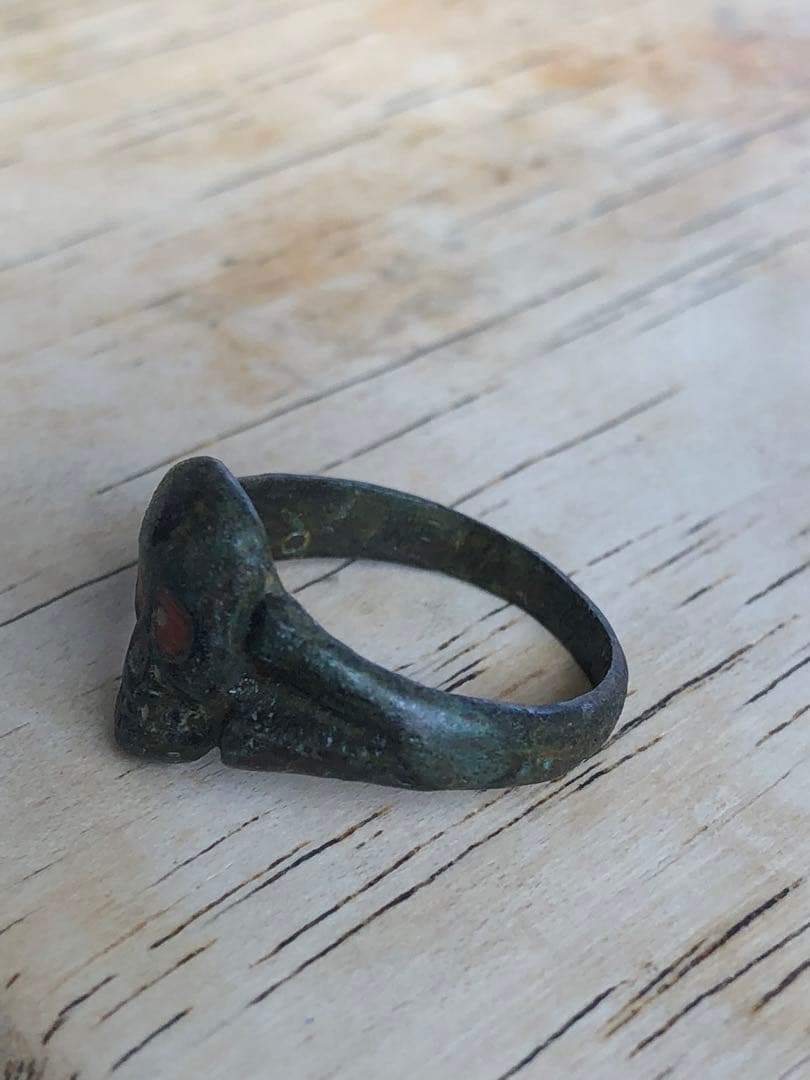 ビンテージ スカル 髑髏 骸骨 リング アンティーク ネイバーフッド