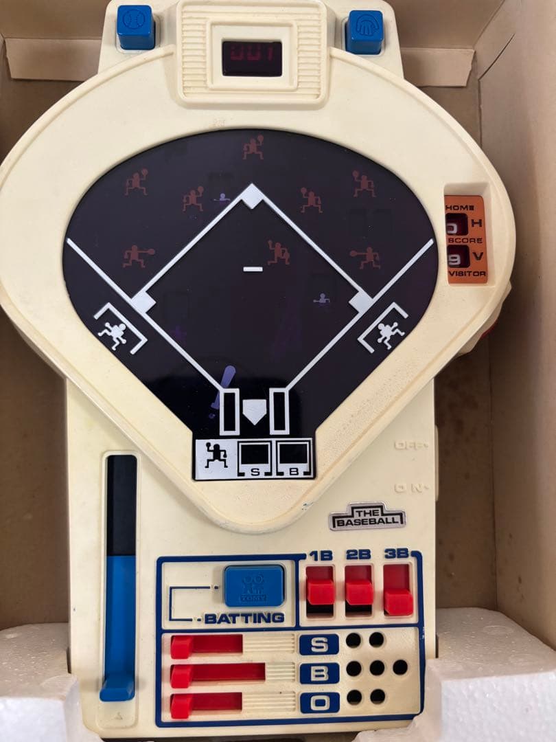 【未使用品】LSIゲーム TOMY ザ・ベースボール 昭和レトロ