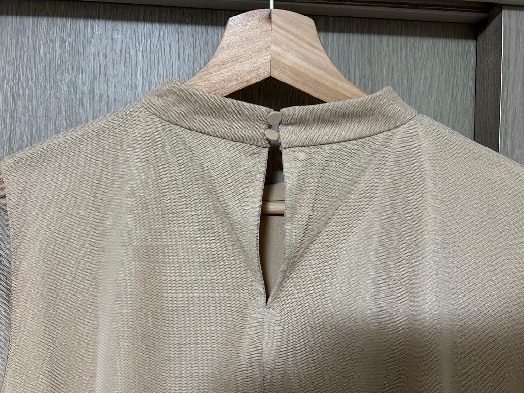 チュールハイネックワンピース　CAPRICIEUX LE'MAGE