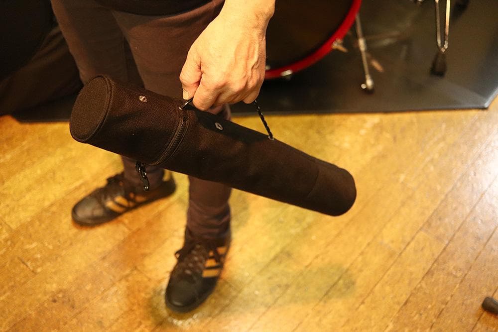 smasher（スマッシャー）】ドラム スティックケース 黒 ドラム