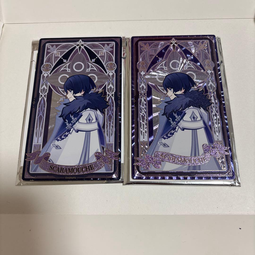 原神 霜痕与権焔 ファデュイ シークレット カード スカラマシュ 執行官