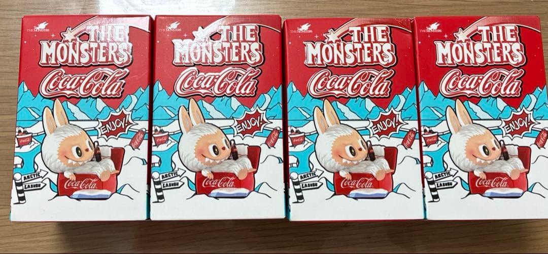 POP MART THE MONSTERS COCA-COLA 4個セット