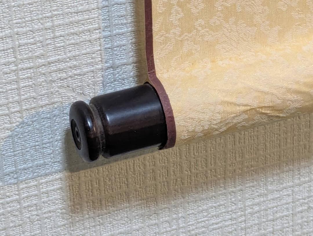 真作】掛軸 墨馬図 二頭の駿馬疾走図 力強い筆致 書画一体