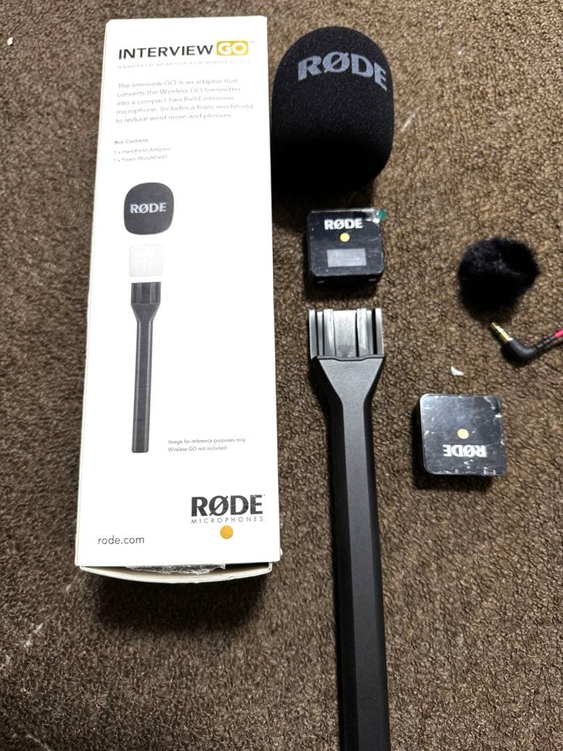 （新春特価）RØDE ワイヤレスシステム ➕インタビュー用アダプターセット
