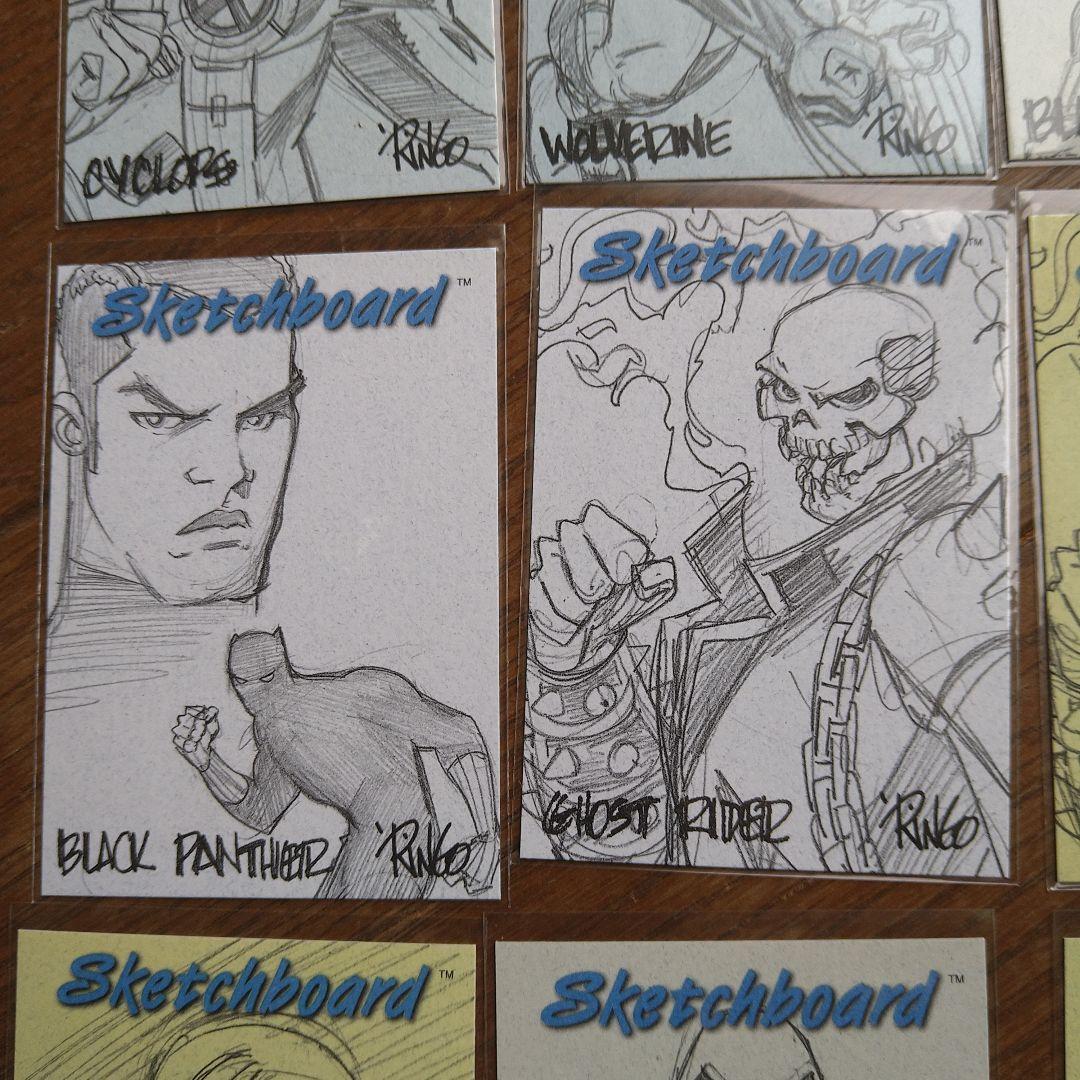 1998 SkyBox Sketchboard Cards 12枚