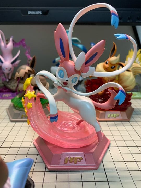 ポケモン イーブイ進化系 ブイズ ガレージキット フィギュア 特典付き