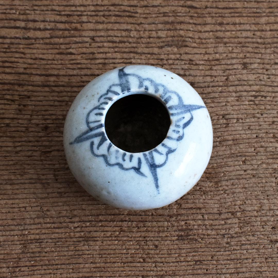 李朝 分院期 染付 小壺 / 韓国 朝鮮 古伊万里 瀬戸 備前 常滑 古美術